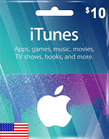 Apple Itunes 10$ Gift Card