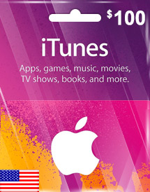 Apple Itunes 100$ Gift Card