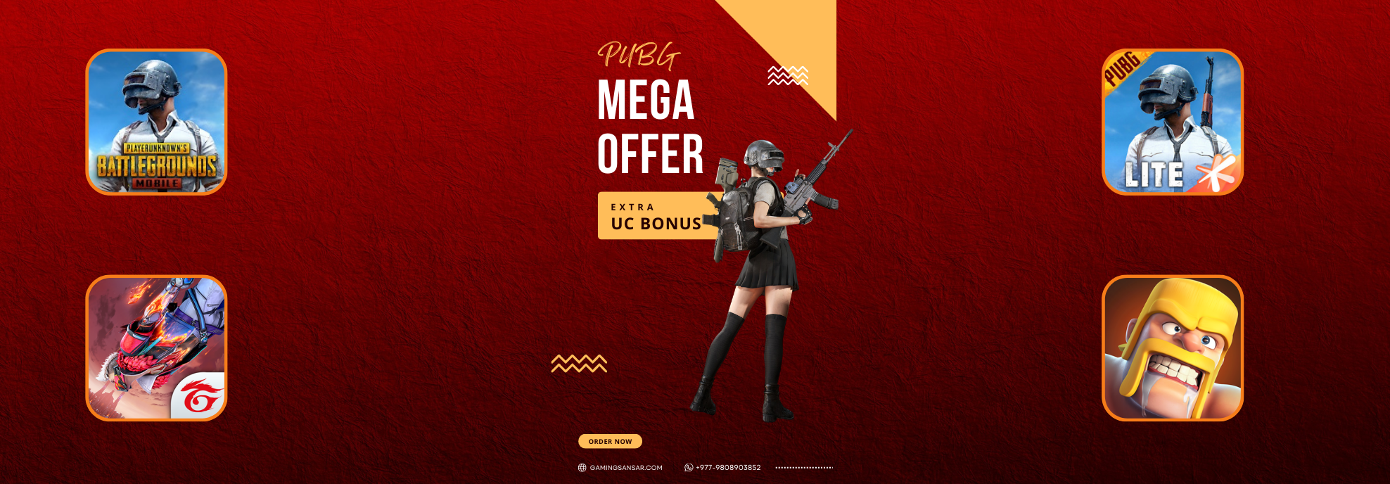 PUBG Mega Offer