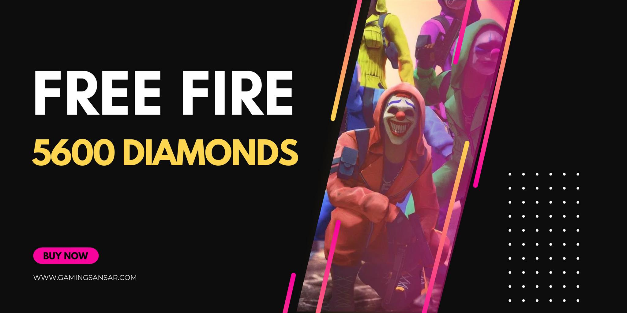 Freefire 5600 Diamonds