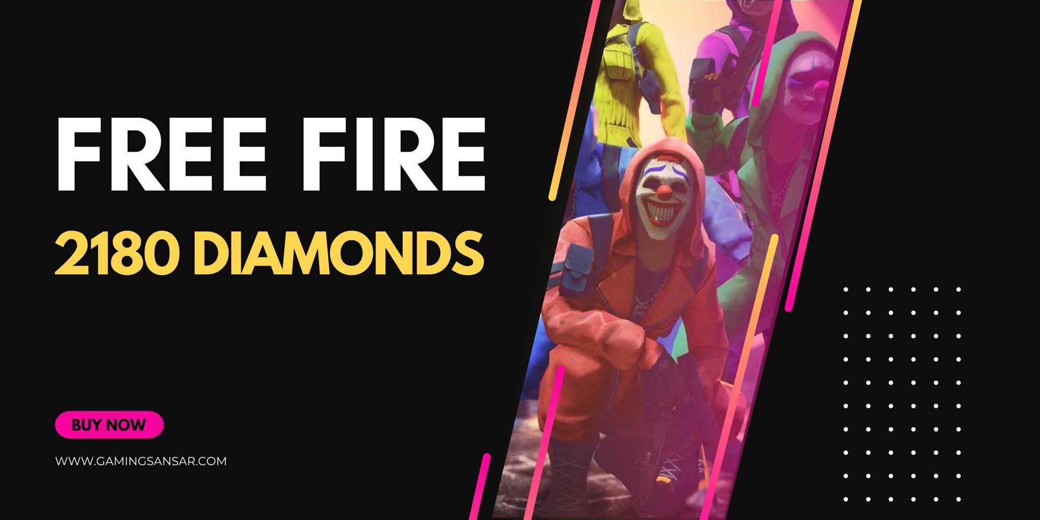 Freefire 2180 Diamonds