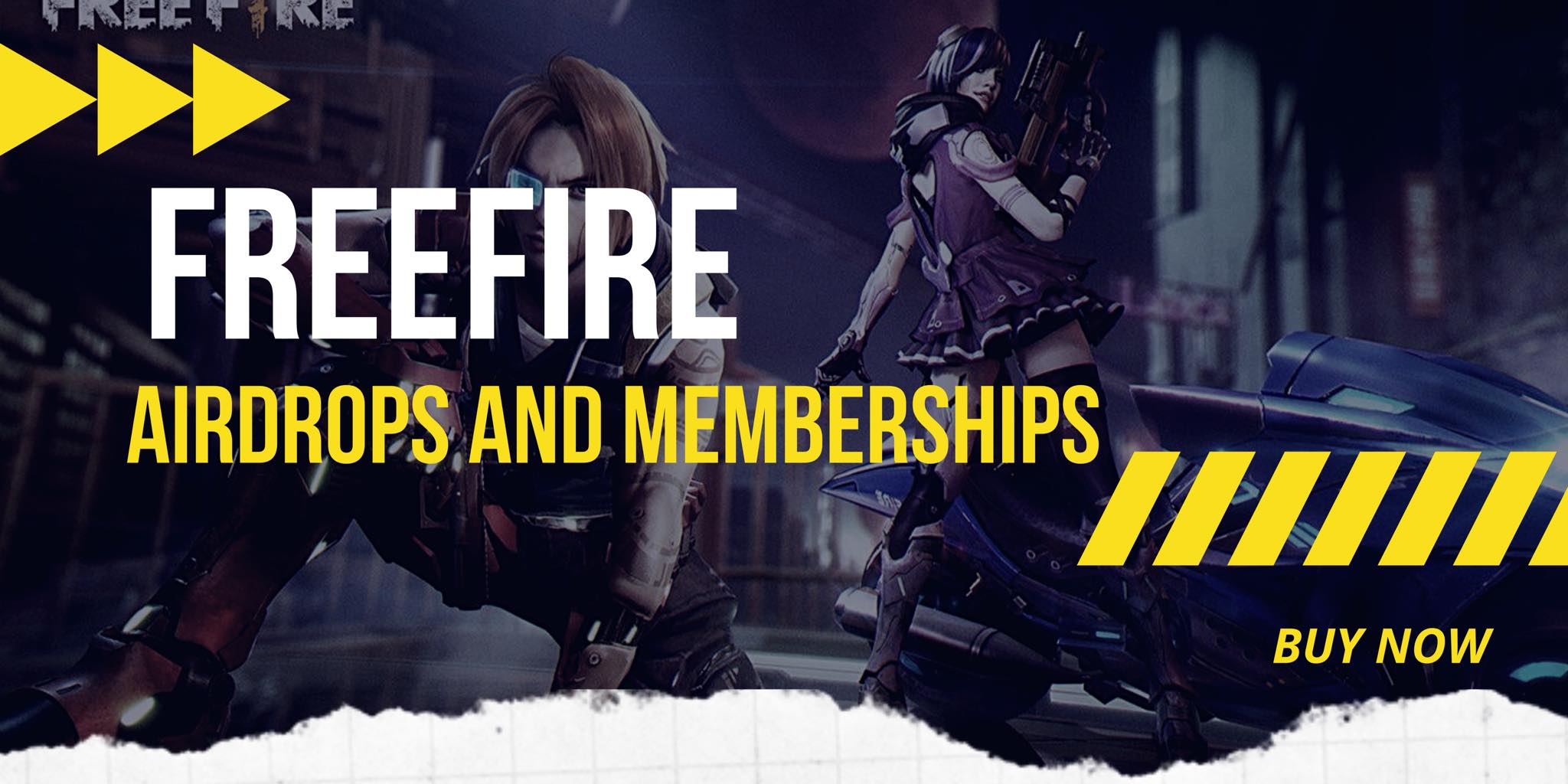 FreeFire Airdrops + Memberships